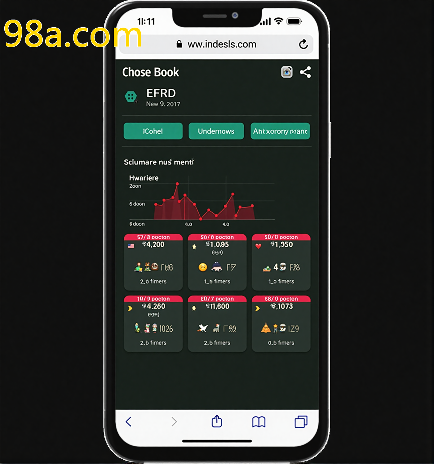 Baixe o aplicativo 98a.com para jogar a qualquer momento